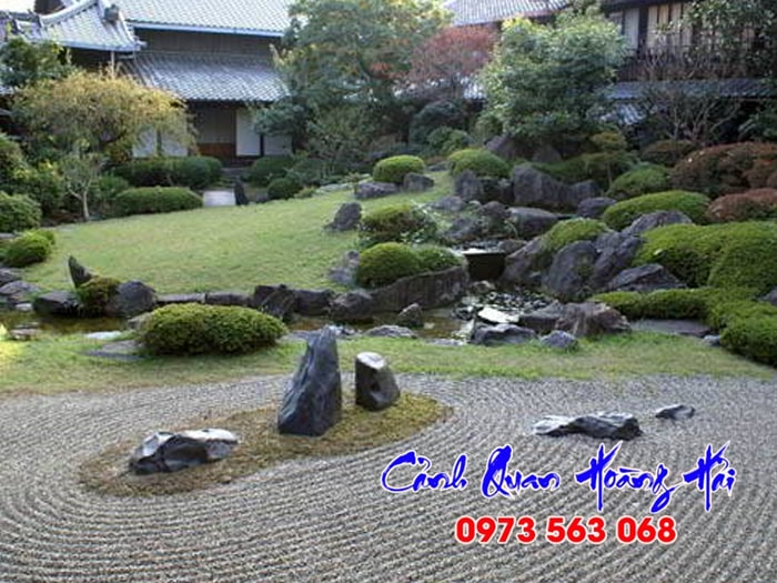 Thiết kế sân vườn Nhật Bản